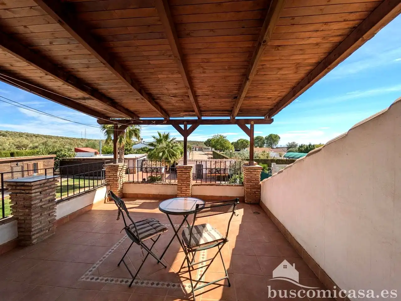 Terraza de Finca rústica en venta en Linares con Aire acondicionado, Calefacción y Jardín privado