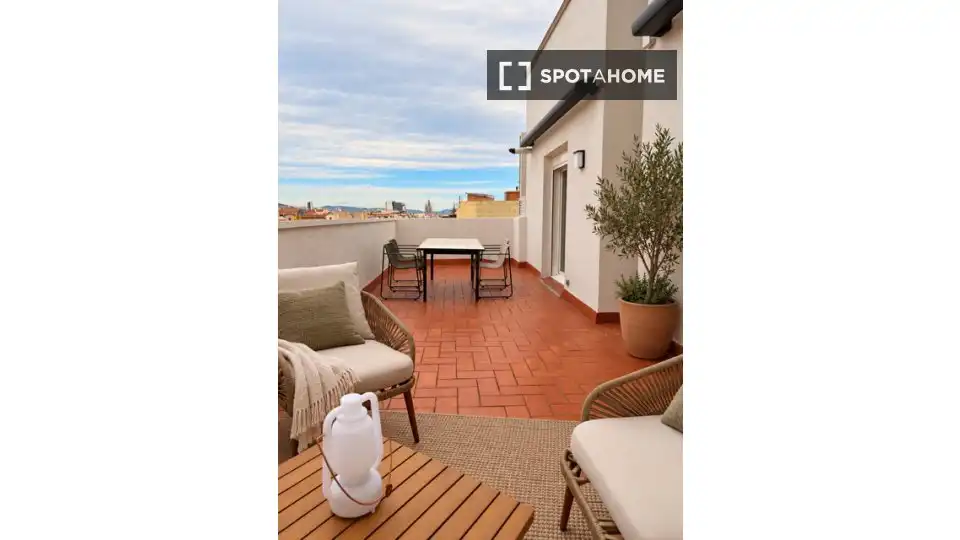 Terrace of Flat for rent in Eixample