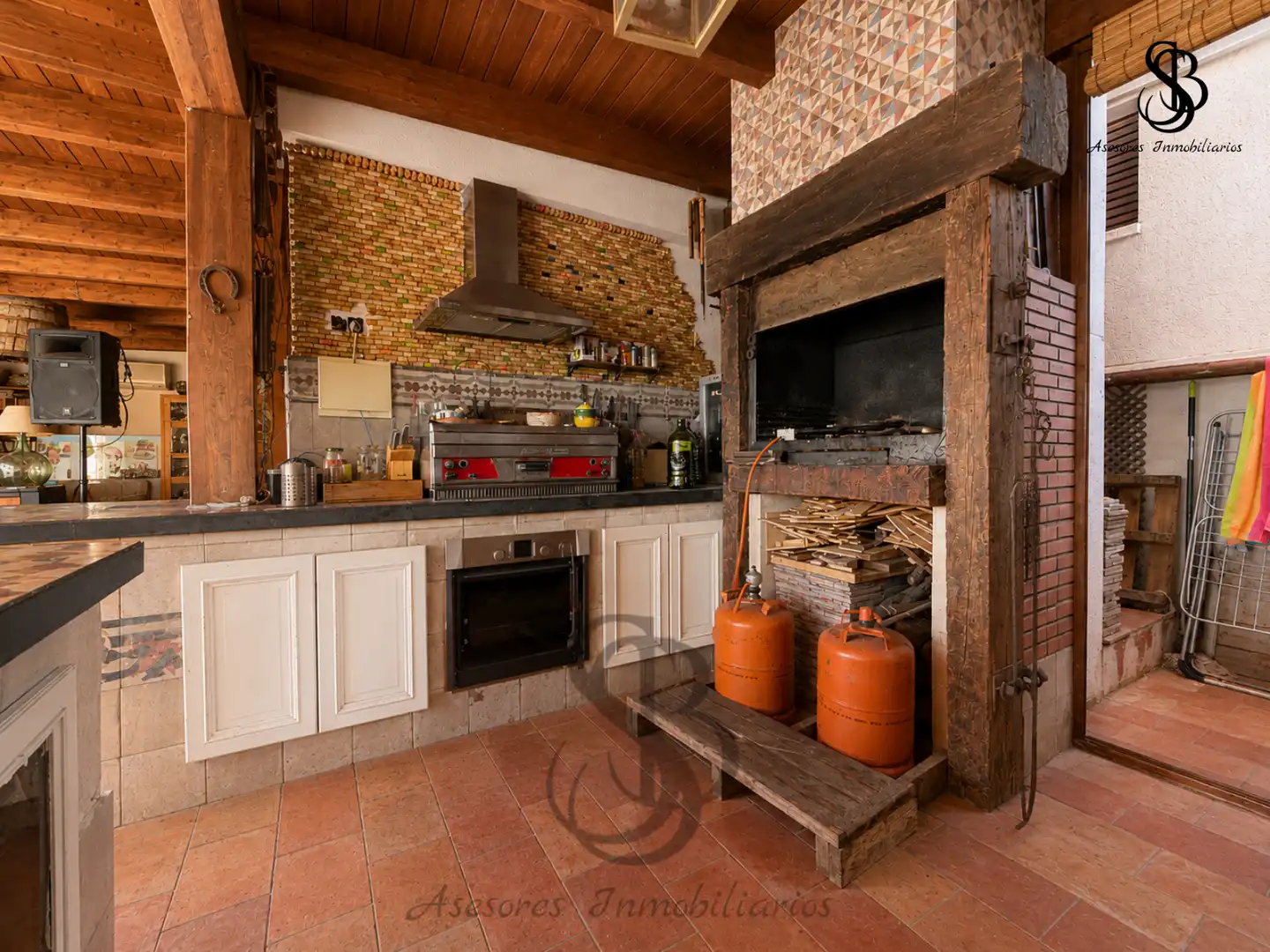 Cocina de Ático en venta en San Vicente del Raspeig / Sant Vicent del Raspeig con Aire acondicionado, Calefacción y Parquet
