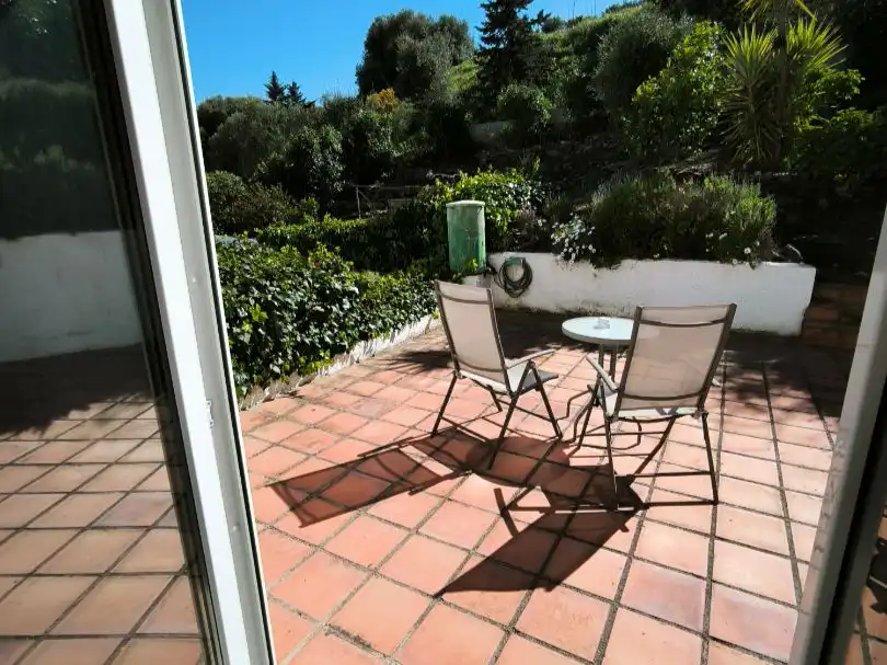 Terrassa de Casa o xalet en venda en Mijas amb Aire condicionat, Terrassa i Piscina