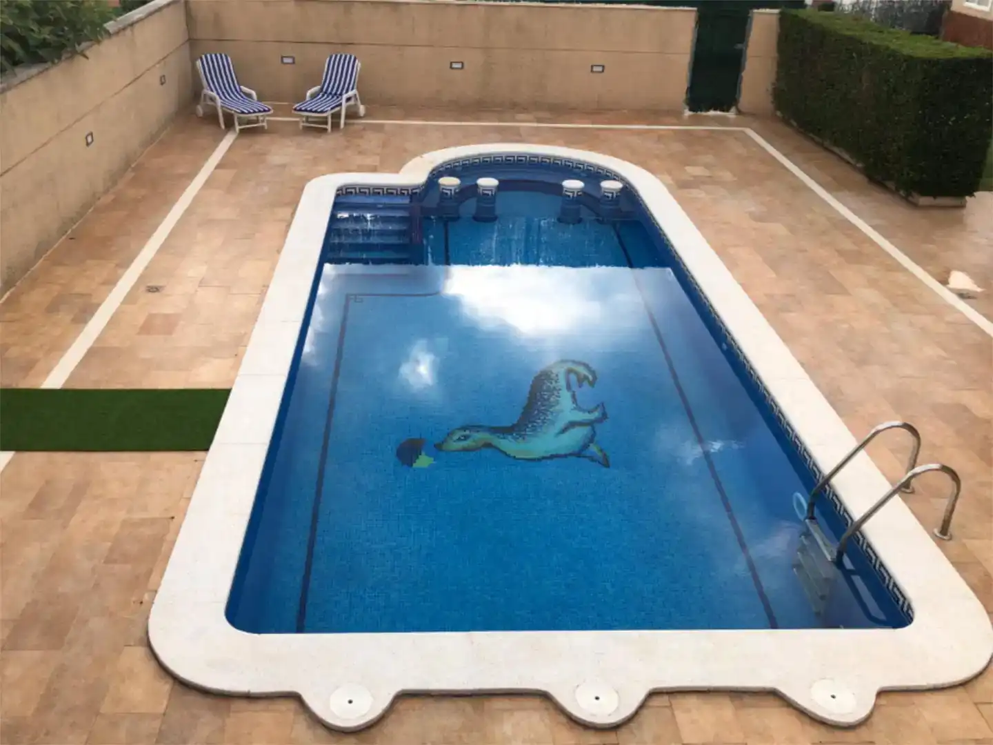 Piscina de Casa o xalet en venda en Bonastre amb Aire condicionat i Piscina