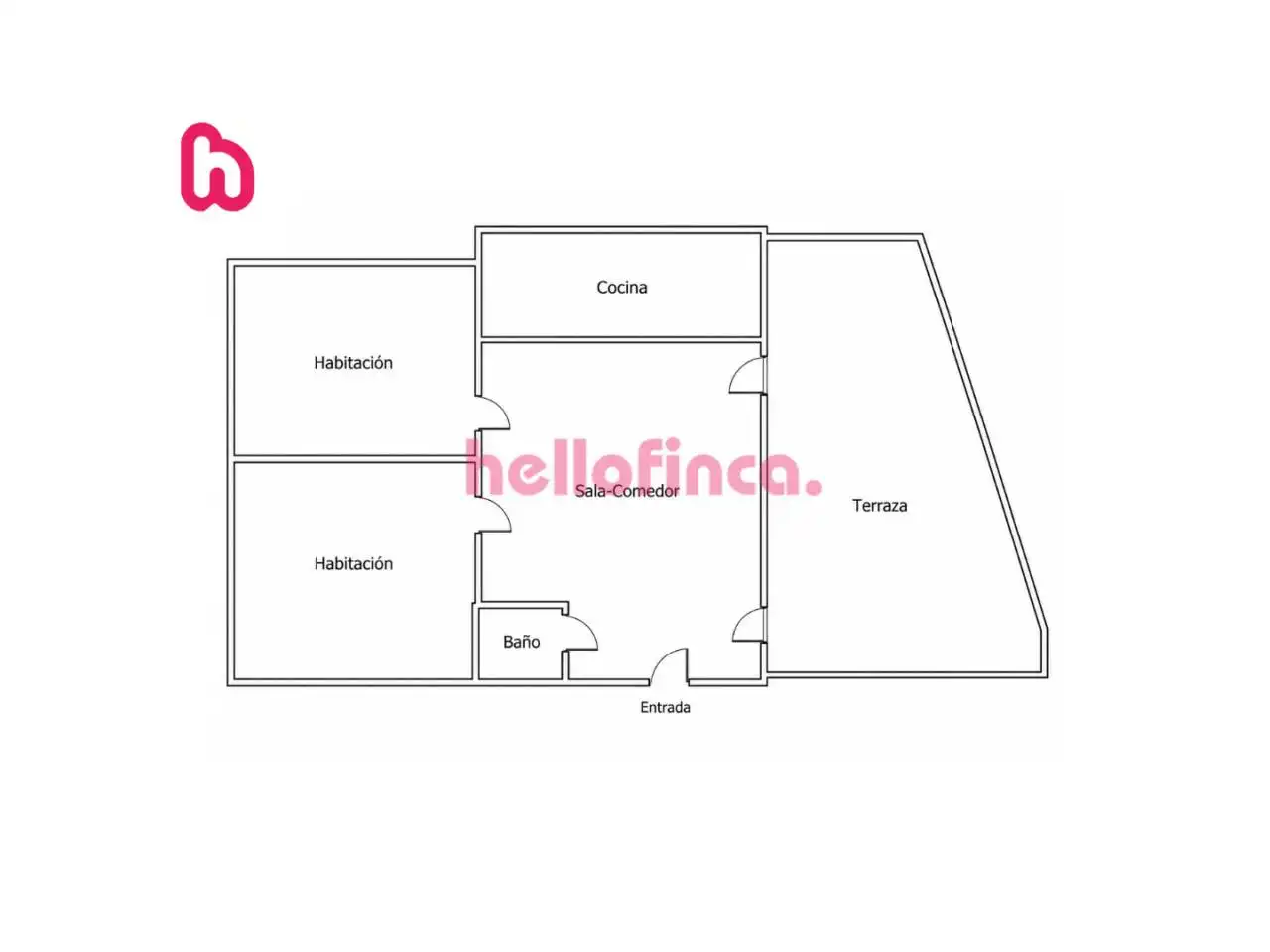 Flat for sale in Berga  with Air Conditioner, Heating and Terrace
