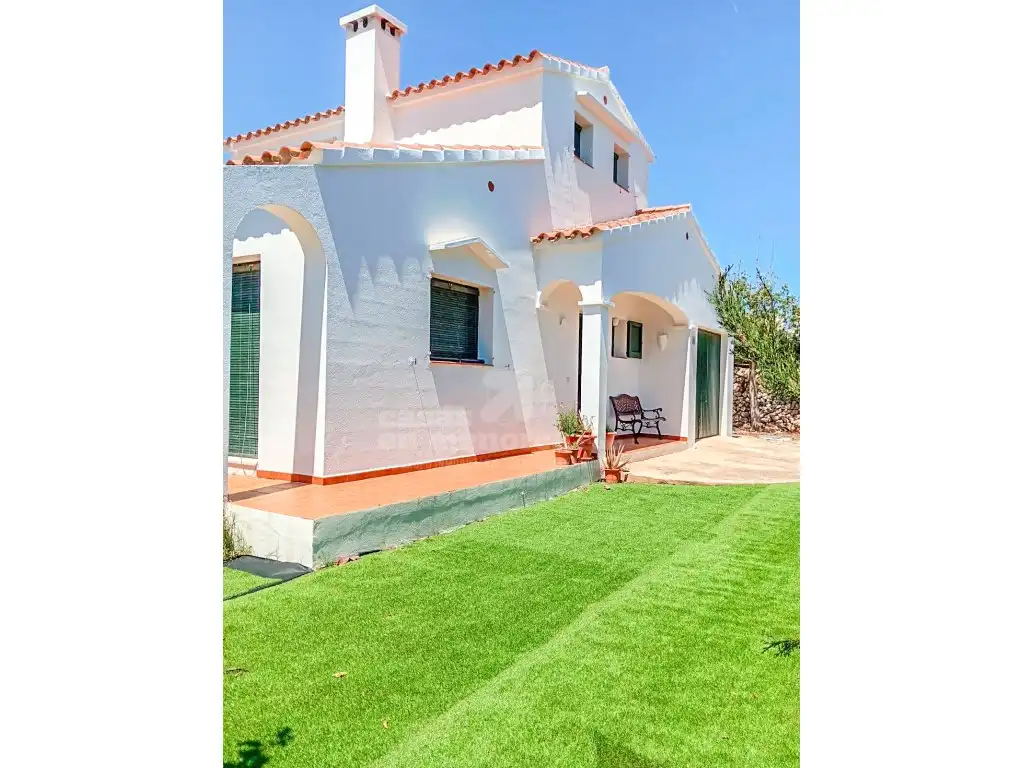 Vista exterior de Finca rústica en venta en Es Castell con Aire acondicionado, Terraza y Piscina