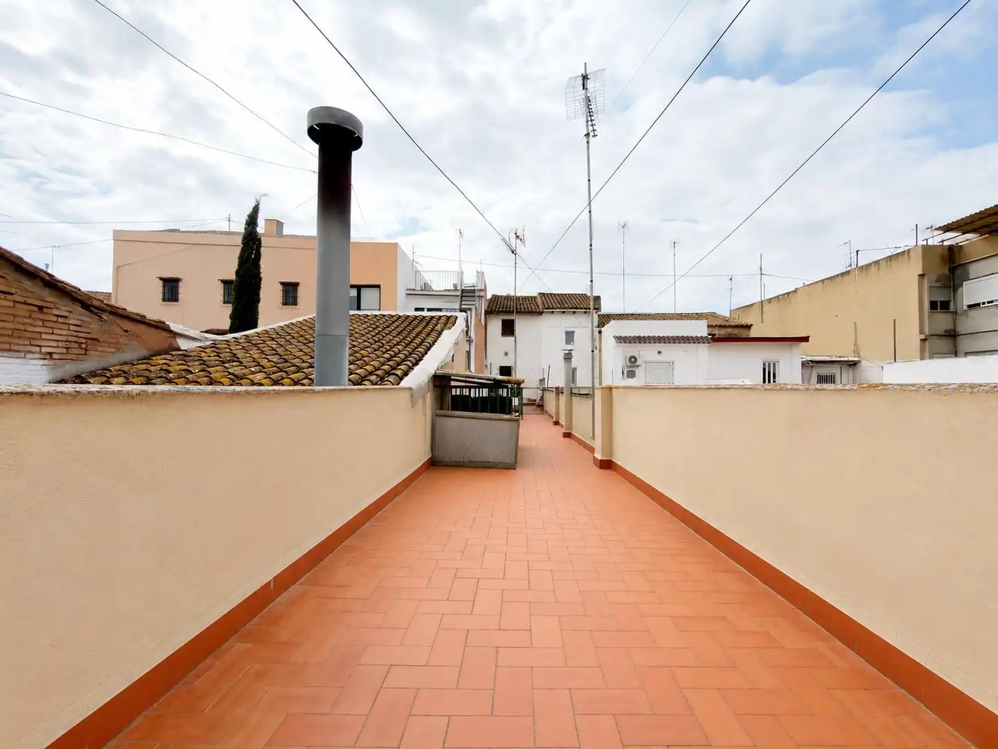 Terrace of Houses for sale in Museros  with Terrace and Balcony