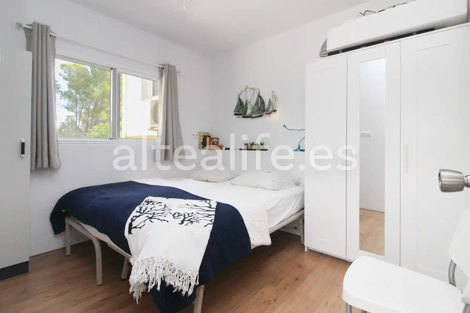 Dormitori de Casa o xalet en venda en Altea amb Aire condicionat, Jardí privat i Terrassa