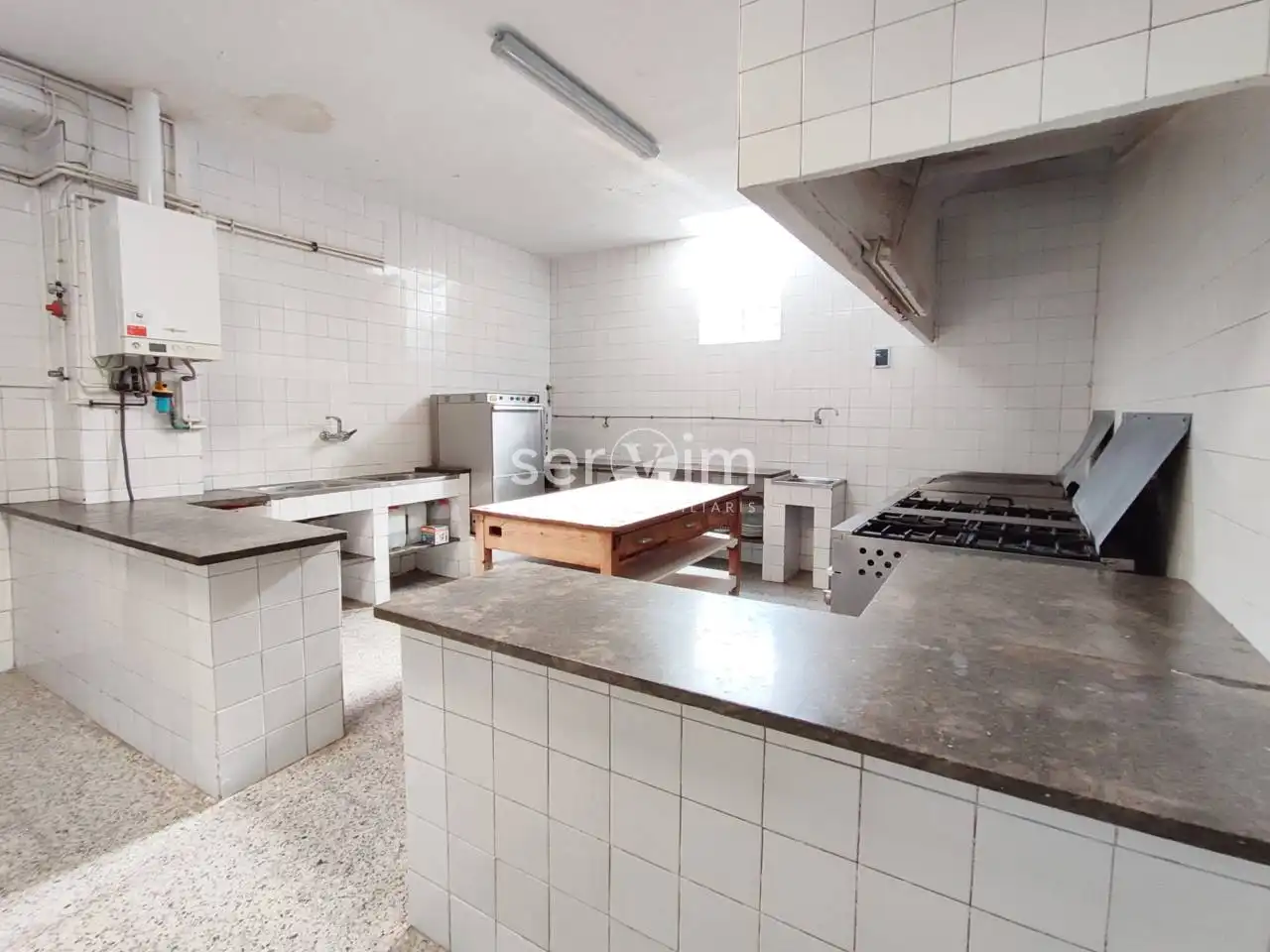 Cuina de Finca rústica en venda en Quart