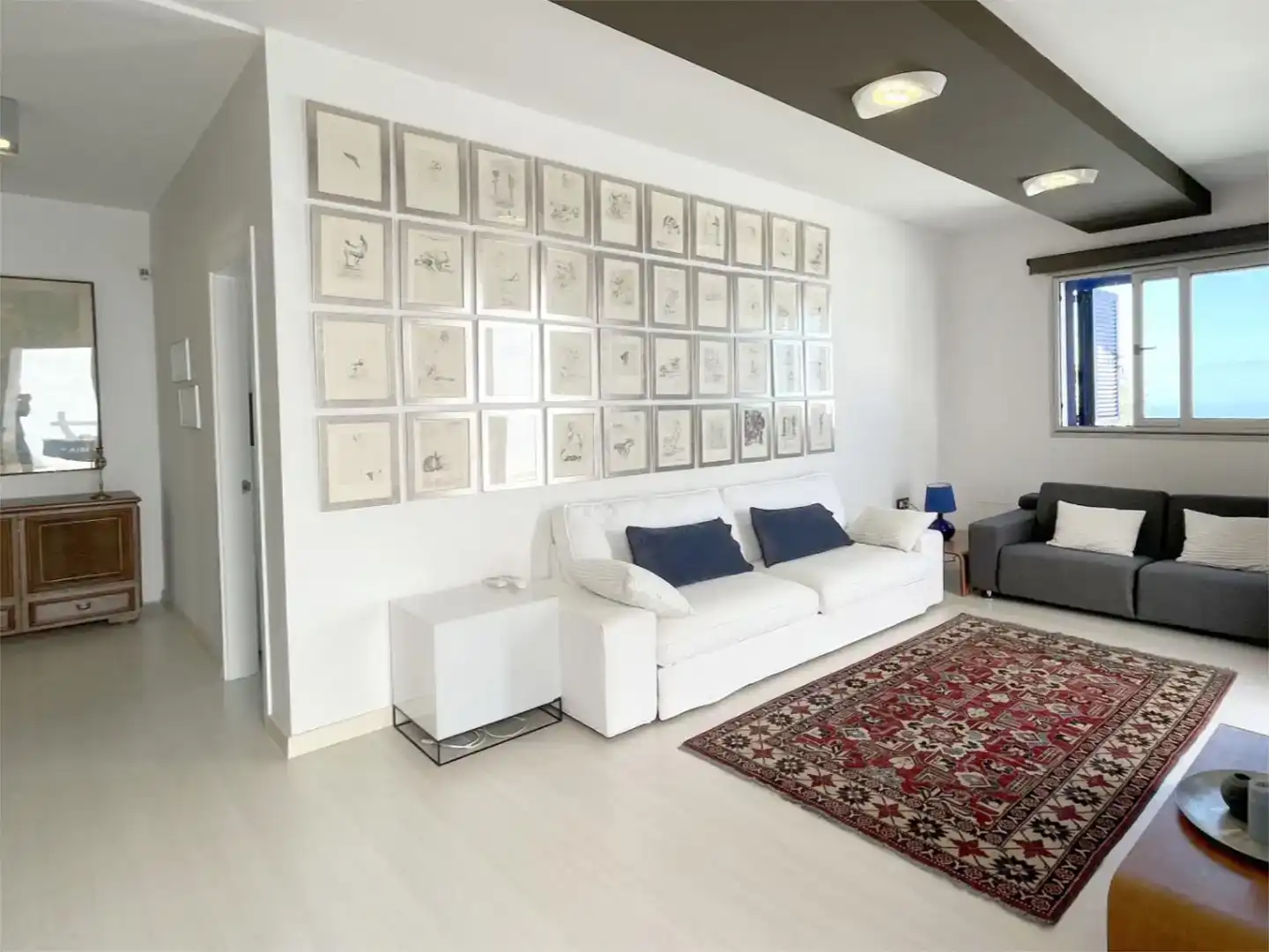 Sala de estar de Dúplex en venta en Adeje con Aire acondicionado, Terraza y Piscina