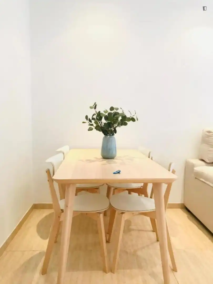 Dining room of Apartments for rent in Málaga  with Air Conditioner, Furnished and Oven