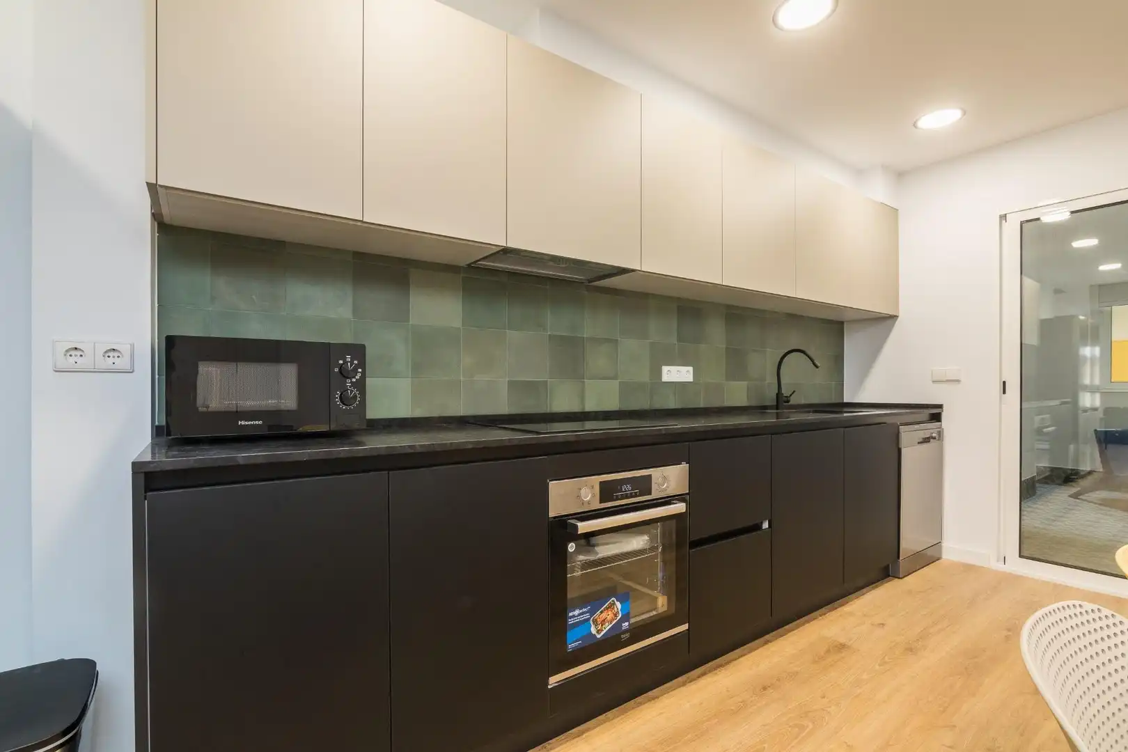 Küche von Wohnung zur untervermieten in Elche / Elx mit Möbliert und Balkon