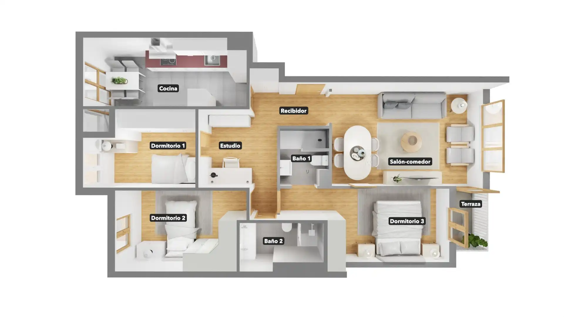 Piso en venta en Gaztelako Atea, Ariznabarra