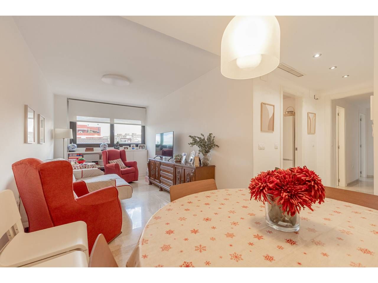 Sala d'estar de Pis en venda en  Valencia Capital amb Aire condicionat i Moblat