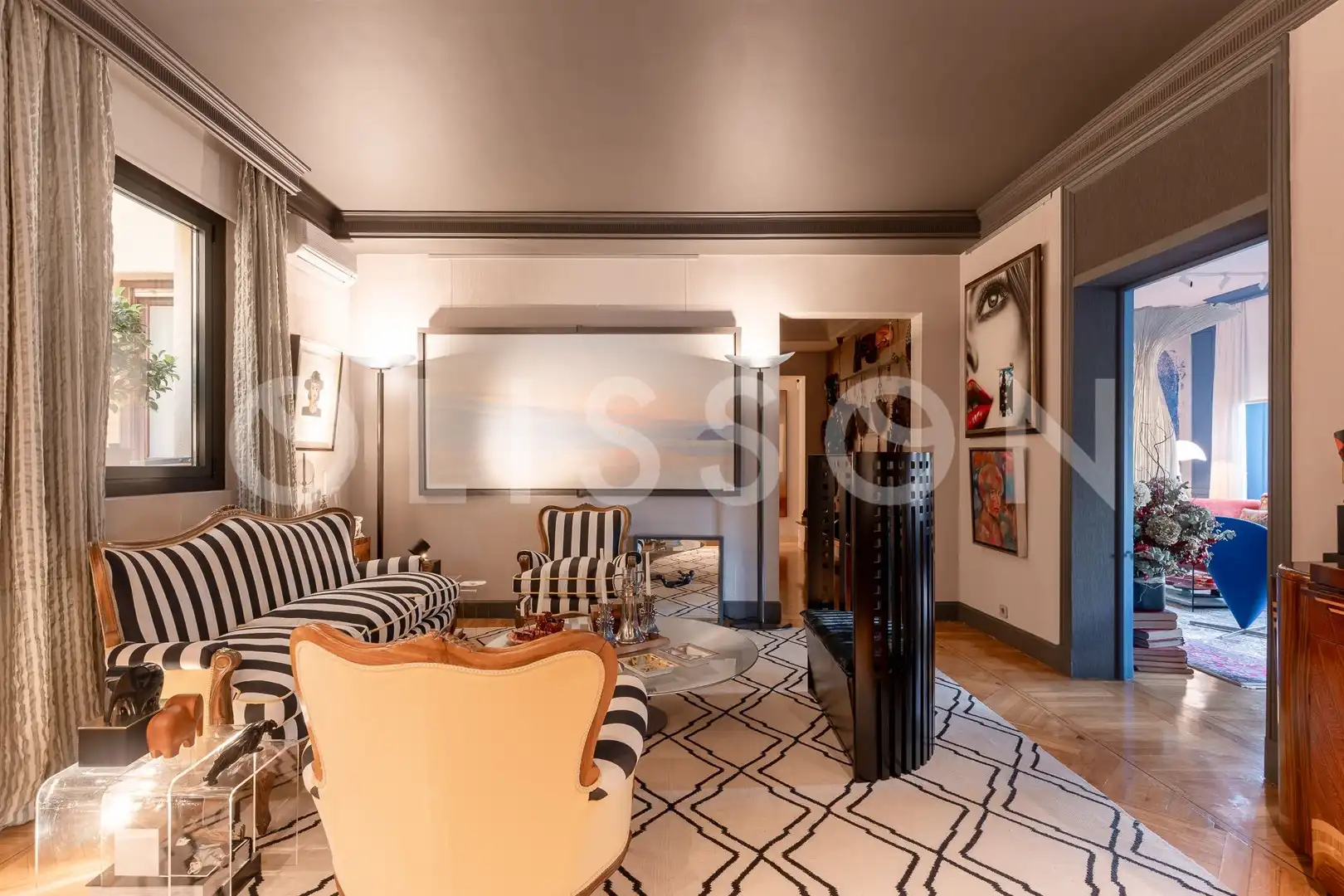 Sala de estar de Piso en venta en Madrid con Aire acondicionado, Calefacción y Trastero