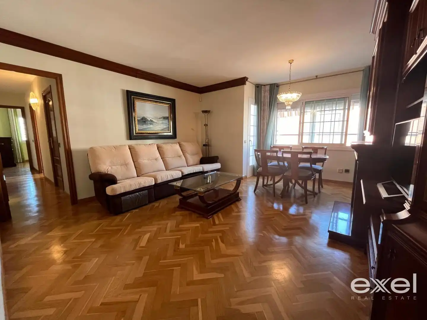 Living room of Flat for sale in Sant Joan Despí  with Air Conditioner, Heating and Terrace
