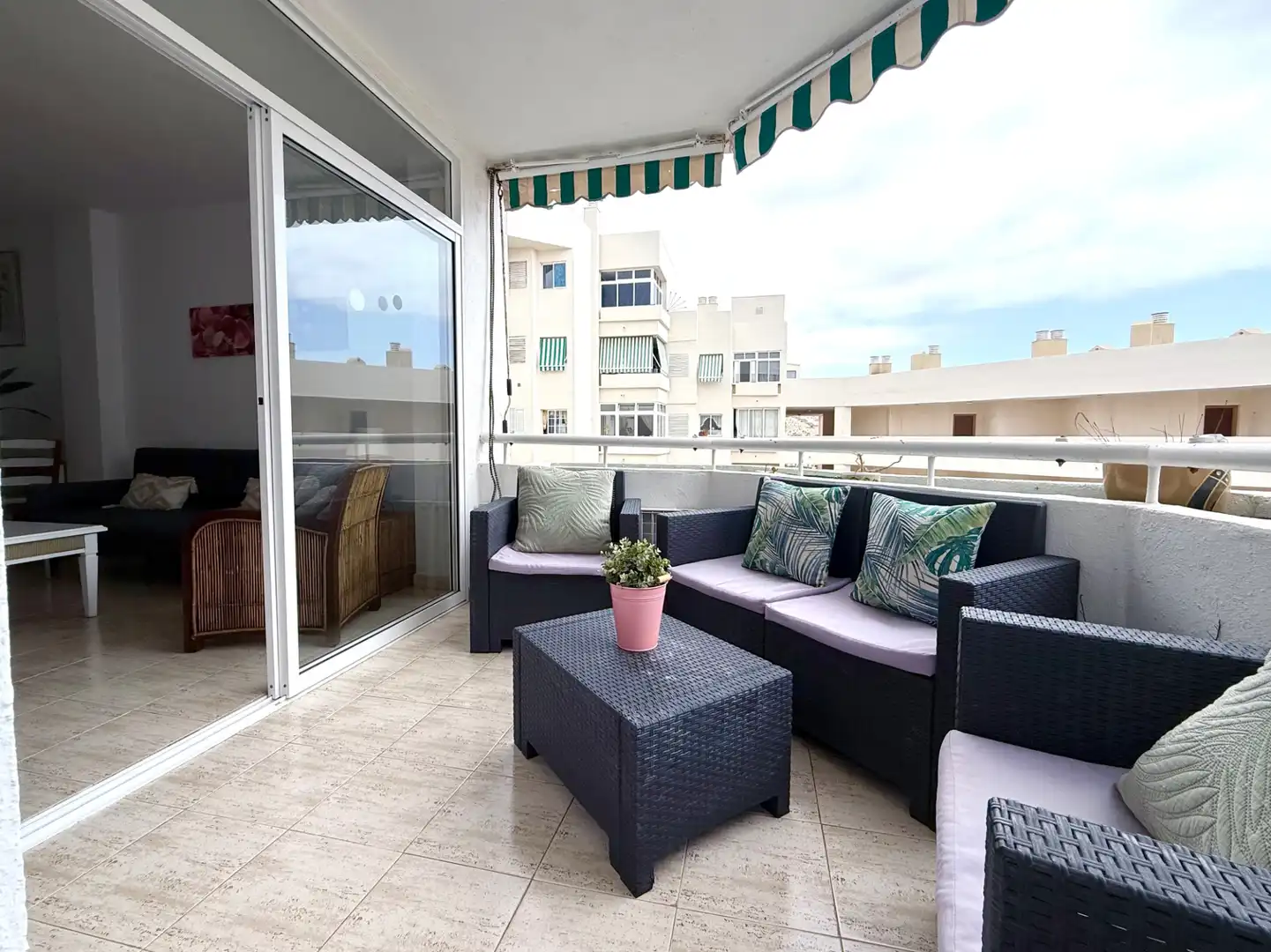 Terrace of Flat for sale in Adeje  with Terrace, Furnished and Oven