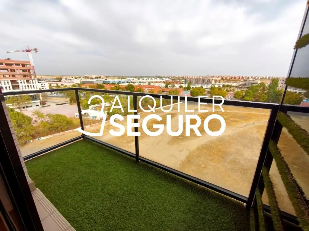 Balcony of Flat for rent in Móstoles  with Air Conditioner, Heating and Terrace