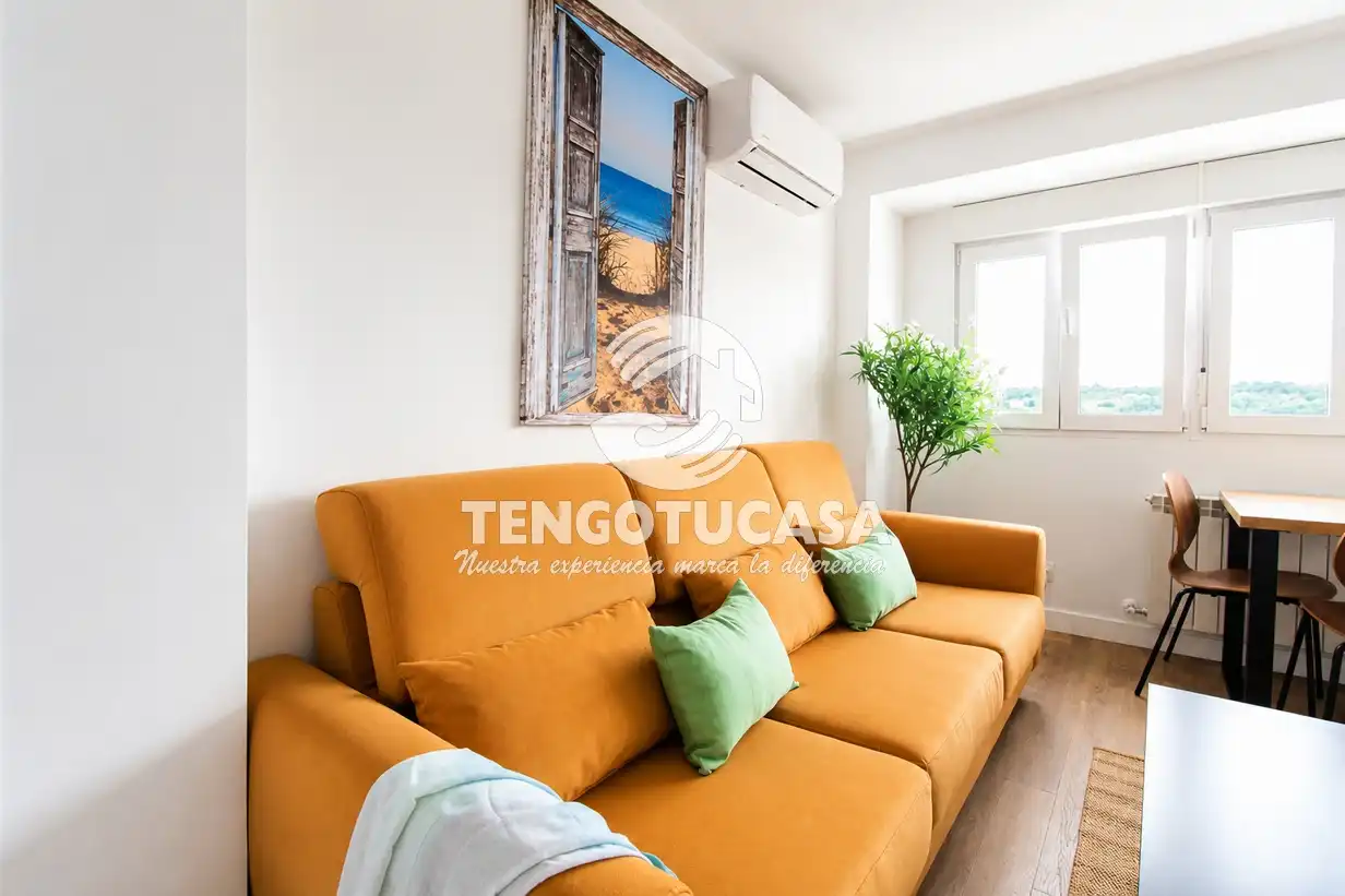 Sala de estar de Piso en venta en Madrid con Aire acondicionado, Calefacción y Parquet