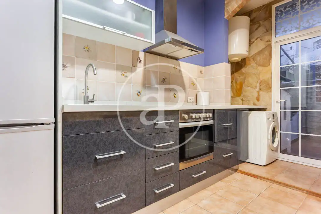 Küche von Wohnung zum Verkauf in Valencia mit Klimaanlage, Heizung und Terrasse