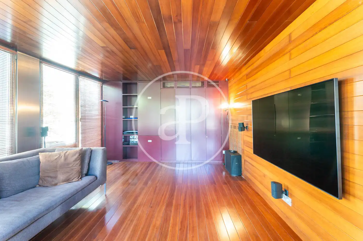 Living room of Flat for rent in Barcelona  with Air Conditioner, Heating and Terrace