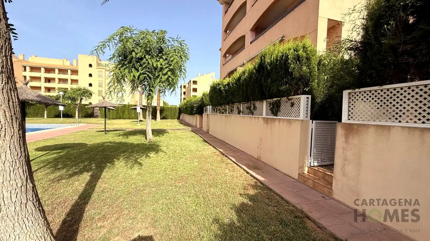 Exterior view of Ground floor for sale in Cartagena  with Air Conditioner, Private garden and Terrace