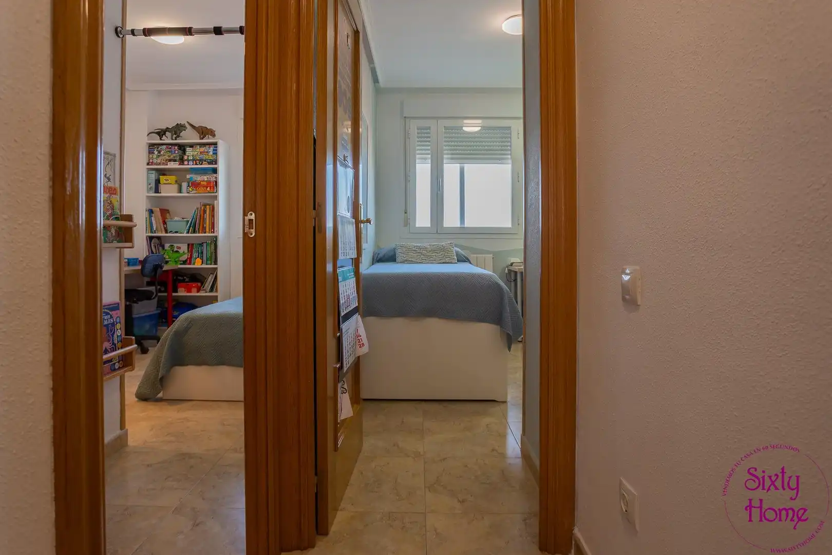 Bedroom of Flat for sale in Zaragoza  with Heating