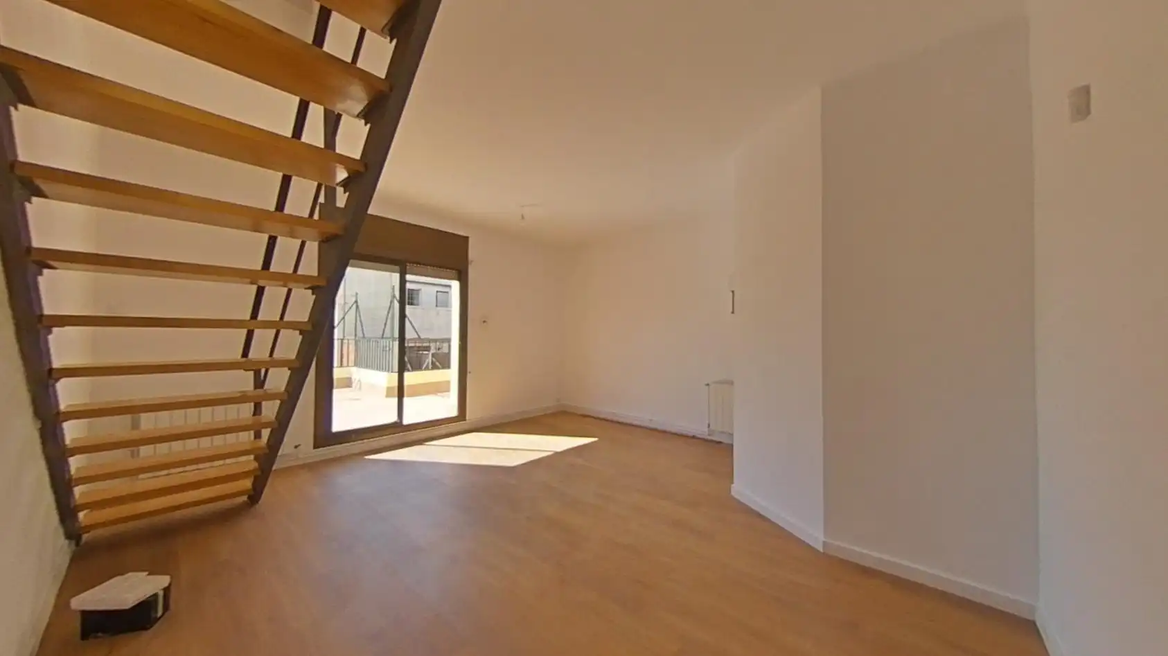 Sala de estar de Ático en venta en Barcelona con Calefacción