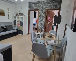 Living room of Flat for sale in  Madrid Capital  with Heating, Terrace and Balcony