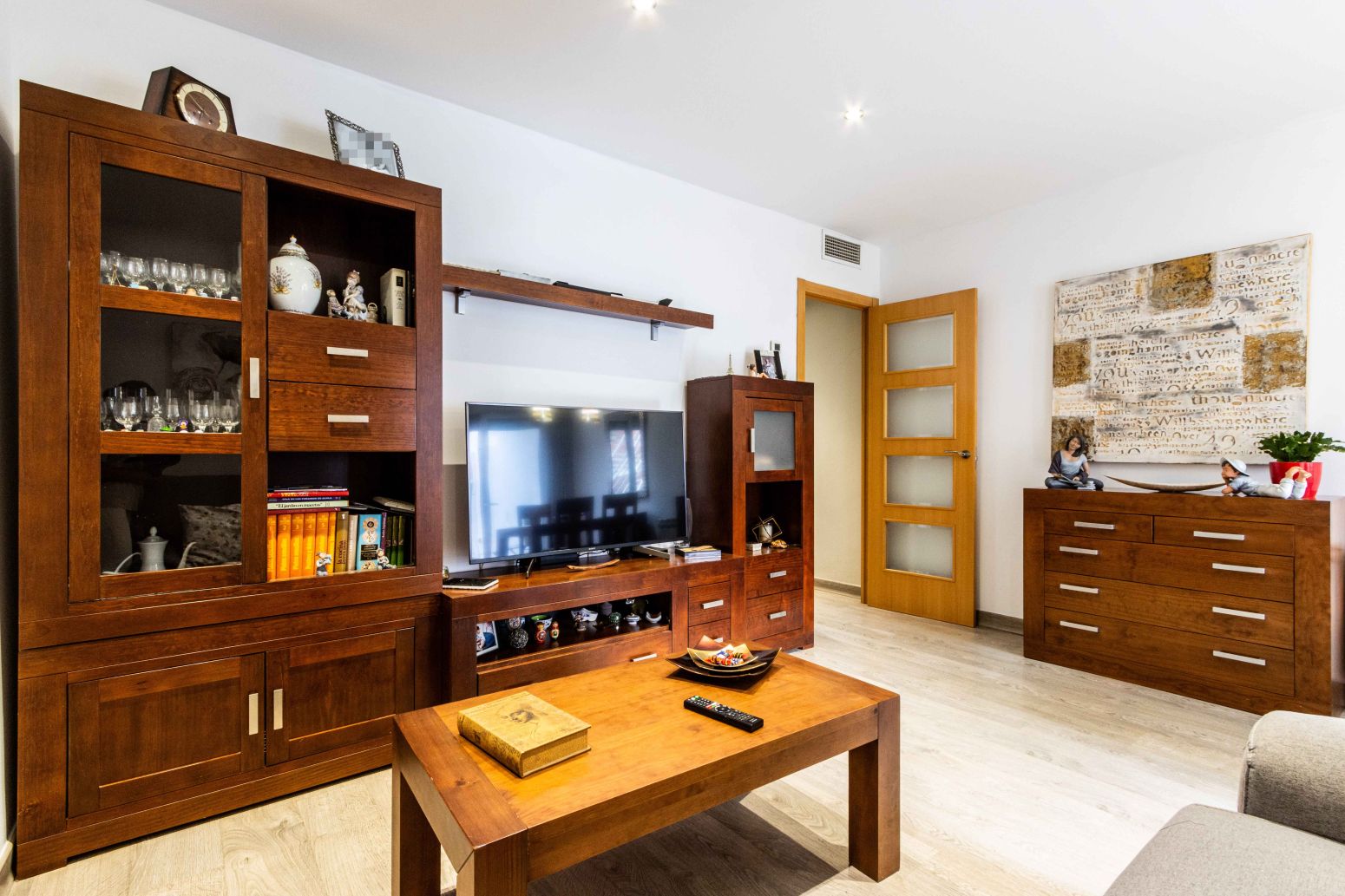 Living room of House or chalet for sale in Terrassa  with Air Conditioner, Heating and Terrace