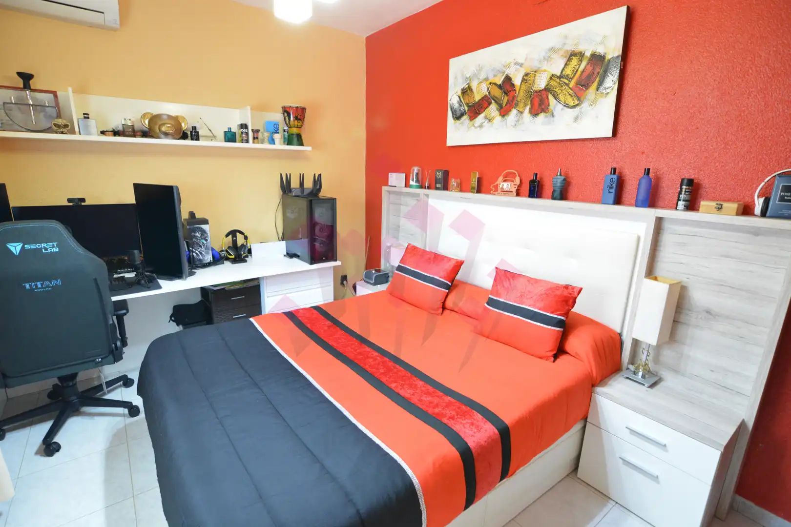 Dormitori de Casa o xalet en venda en Ciudad Real amb Aire condicionat, Calefacció i Jardí privat