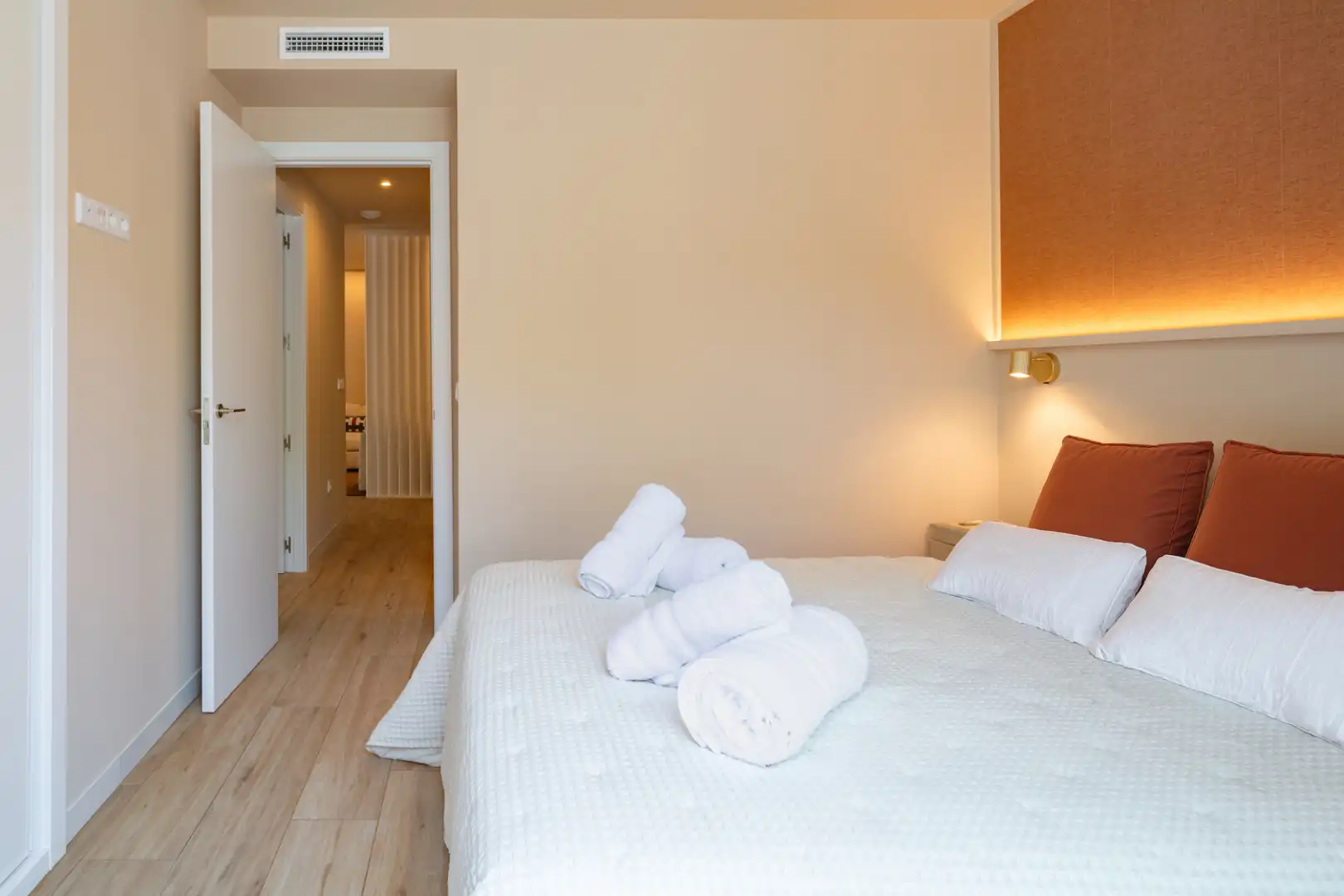 Habitación de Apartamento de alquiler en Jávea / Xàbia con Aire acondicionado, Calefacción y Parquet