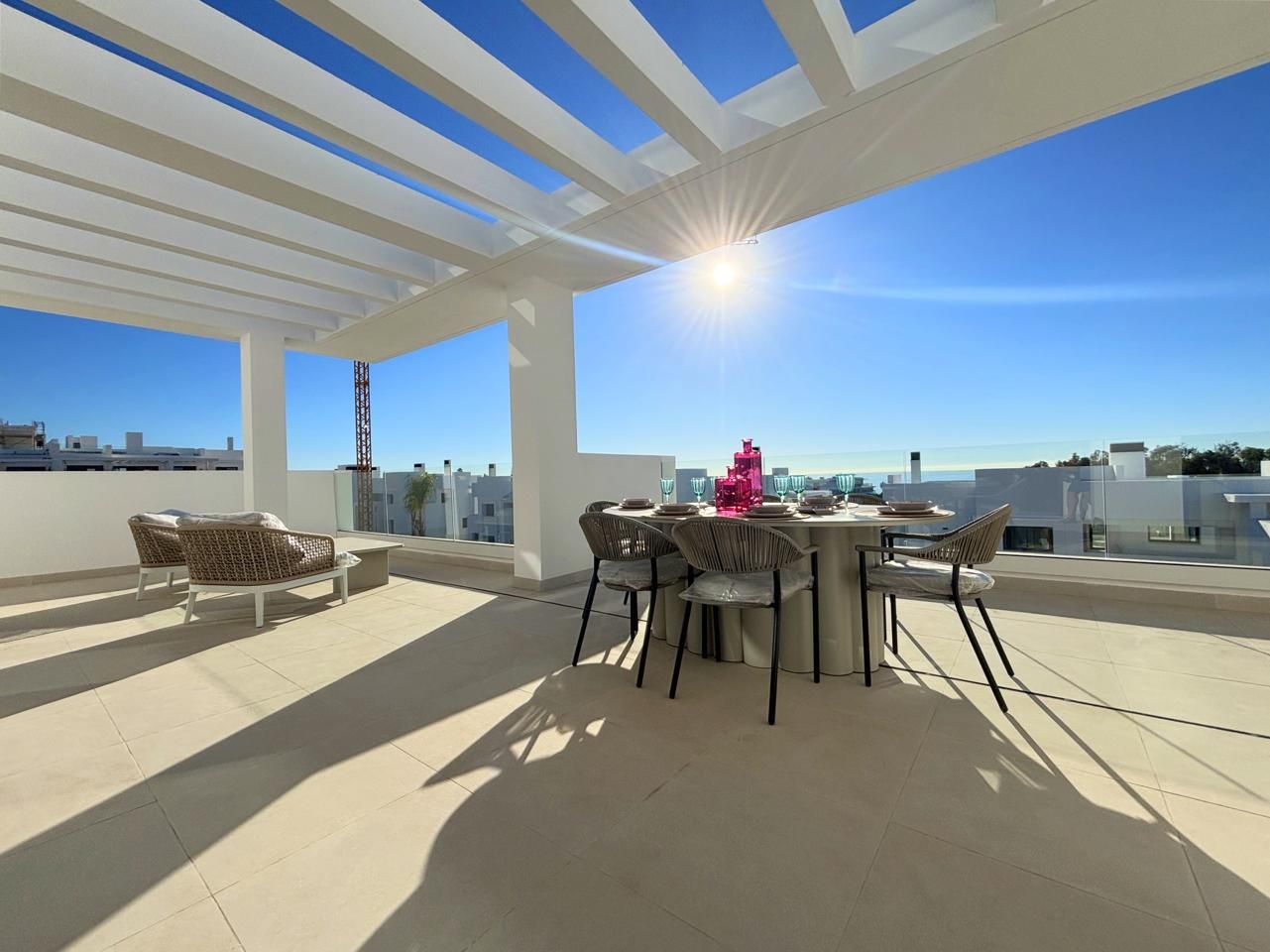 Terrace of Attic for sale in Estepona  with Air Conditioner, Heating and Terrace