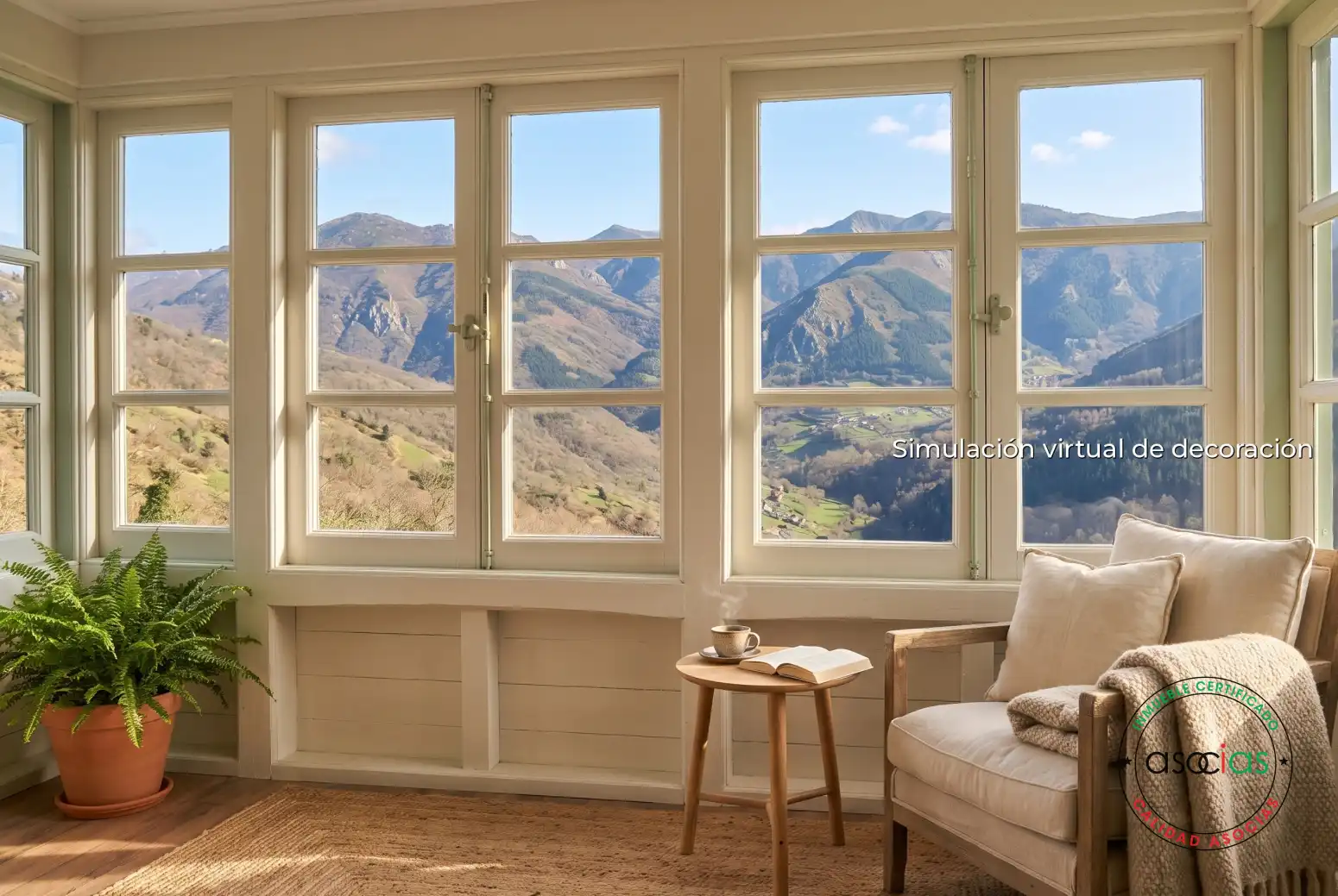 Sala de estar de Casa o chalet en venta en Quirós con Calefacción