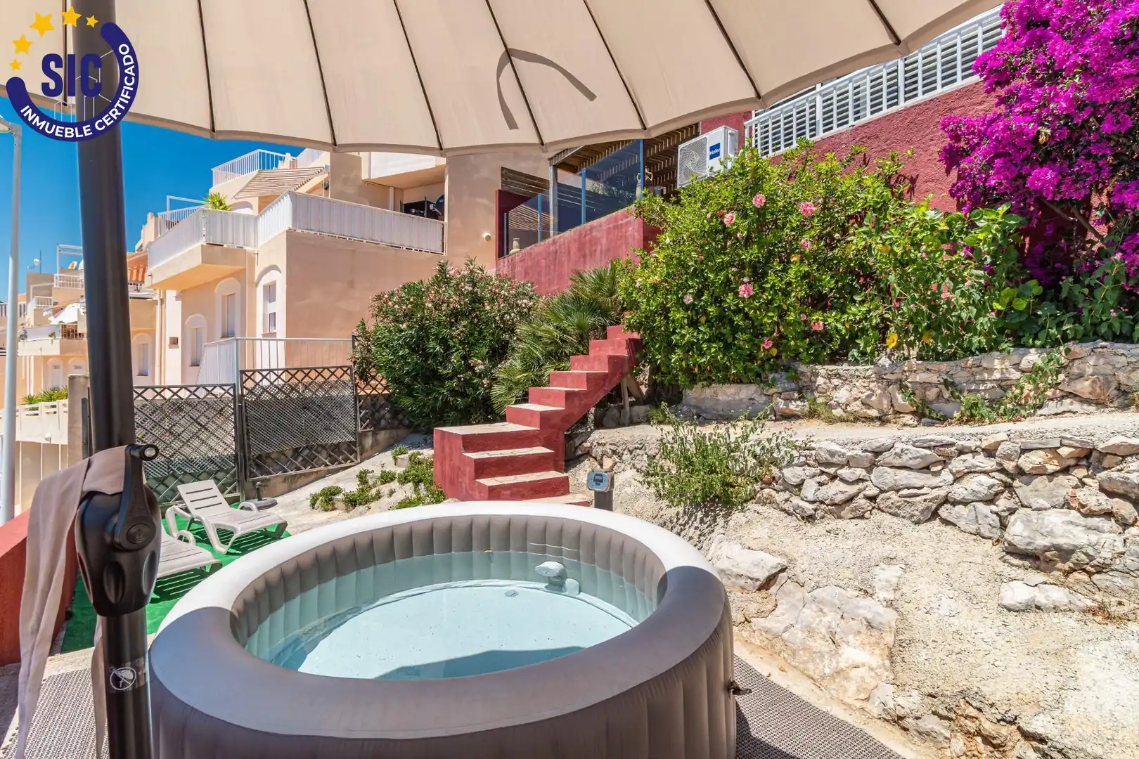 Terrassa de Casa o xalet en venda en Peñíscola / Peníscola amb Aire condicionat, Calefacció i Jardí privat