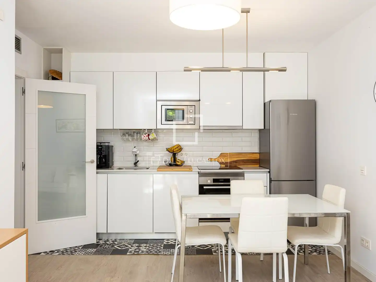 Cocina de Piso en venta en Barcelona con Aire acondicionado, Parquet y Terraza