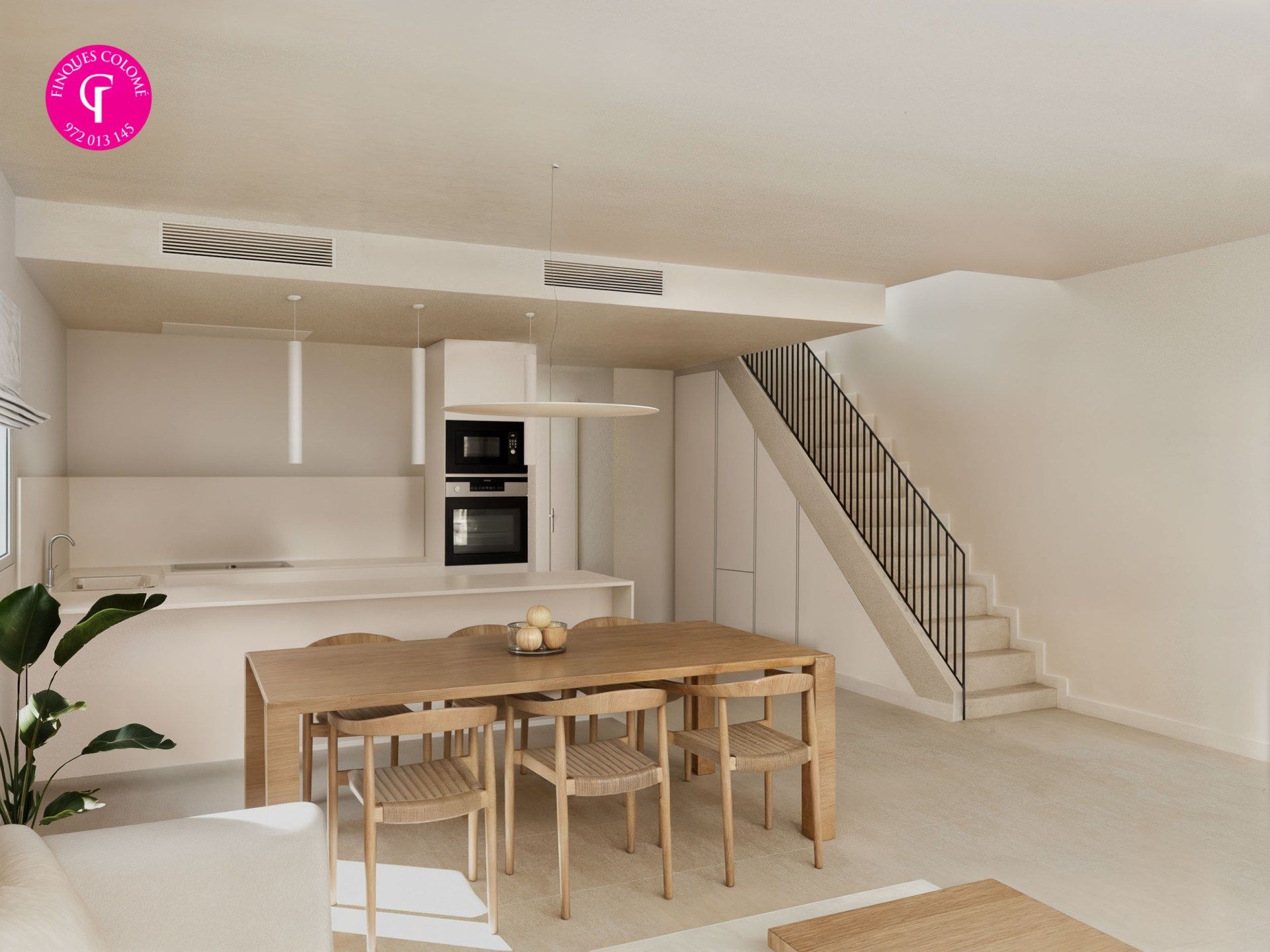 Kitchen of Single-family semi-detached for sale in Bordils  with Air Conditioner, Terrace and Balcony