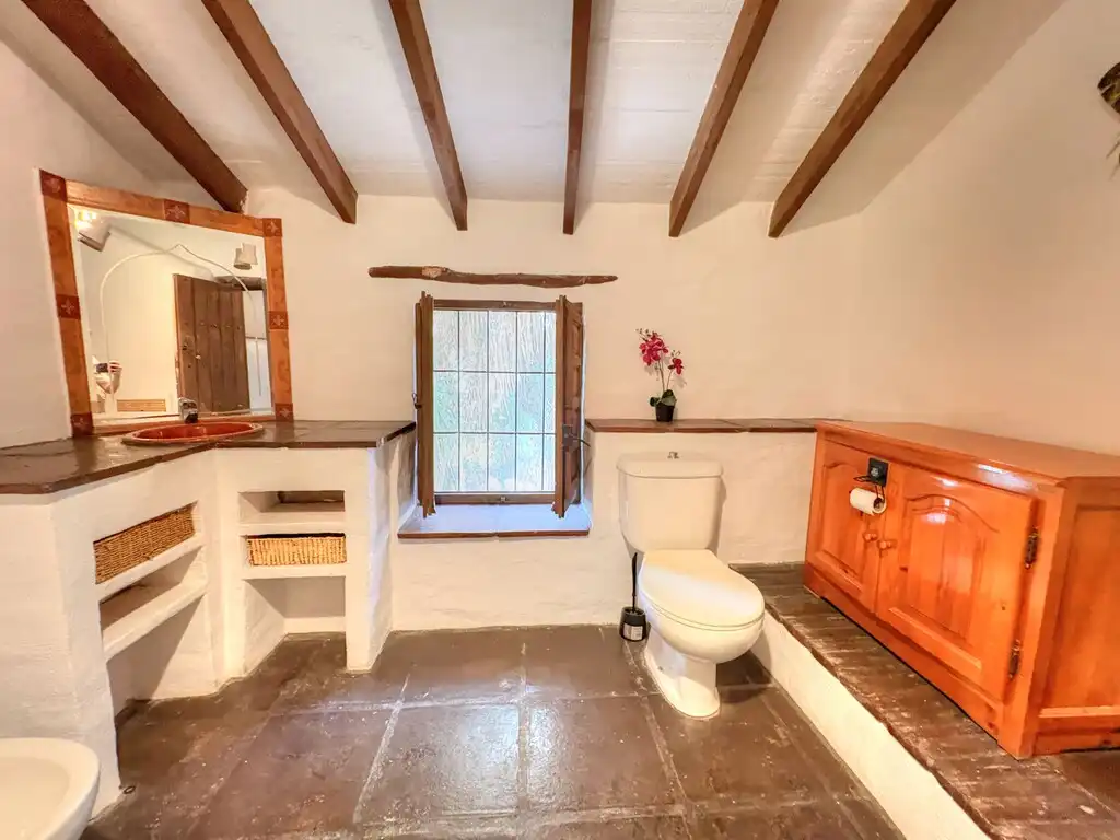 Baño de Finca rústica en venta en Benamargosa con Jardín privado y Amueblado