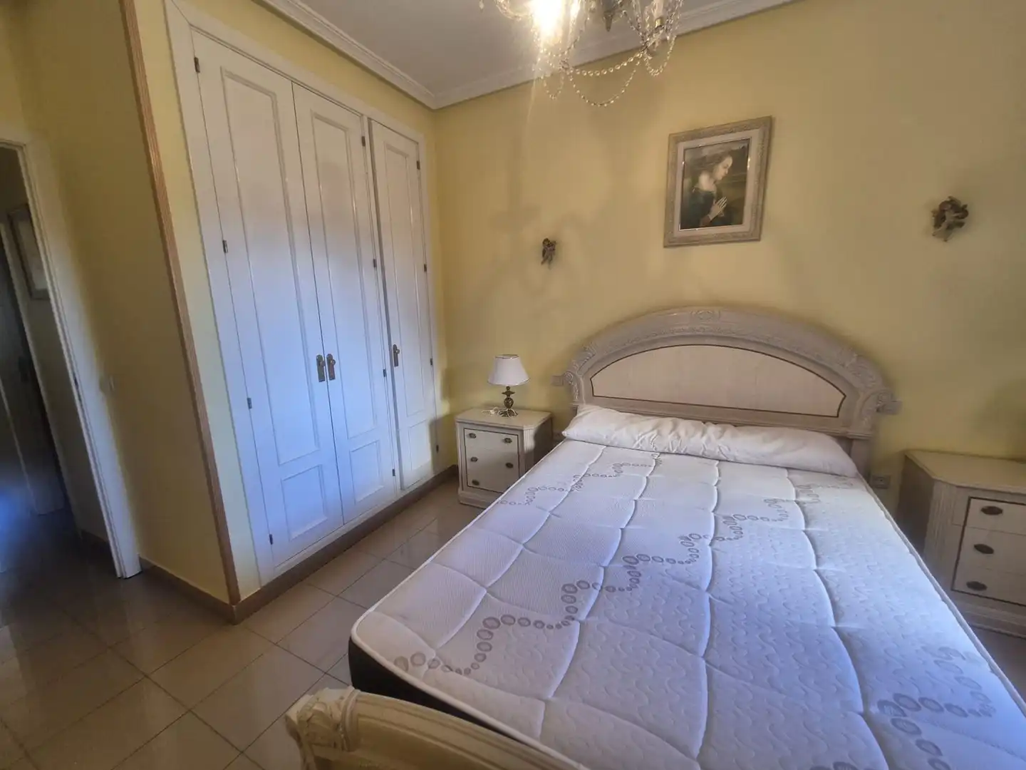 Bedroom of Flat for rent in Ávila  with Heating and Furnished