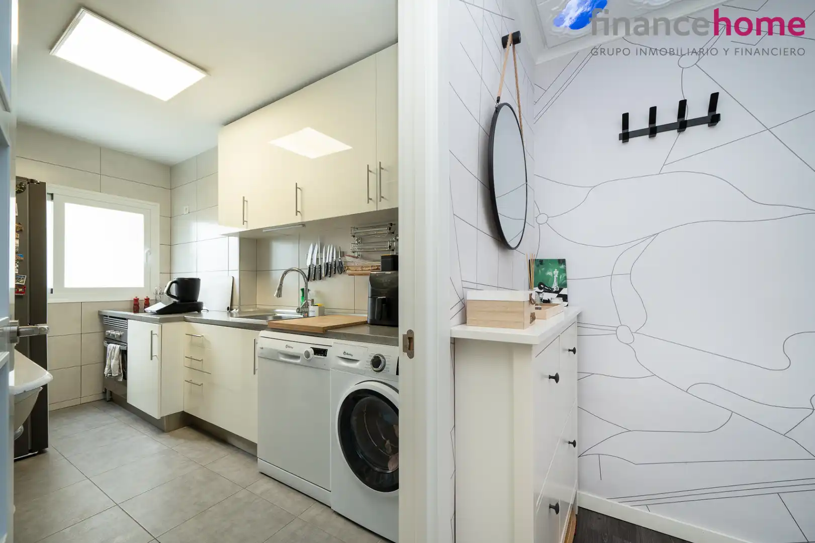 Kitchen of Flat for sale in Móstoles  with Air Conditioner, Heating and Terrace