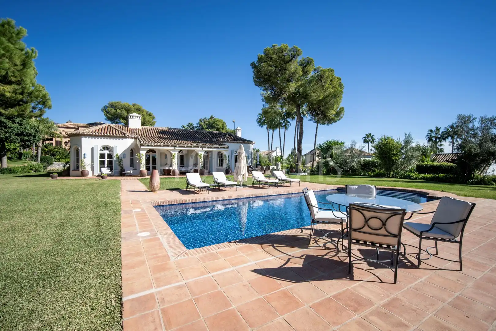 Garden of Houses for sale in Marbella