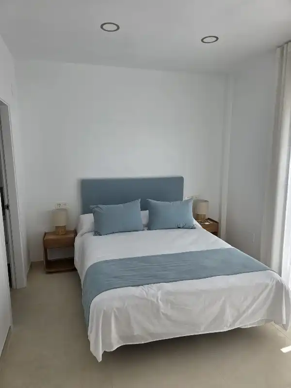 Bedroom of Houses for rent in Nerja  with Air Conditioner, Heating and Private garden