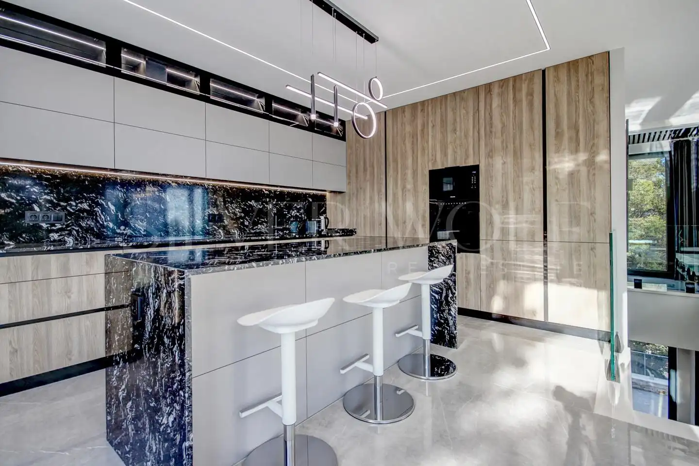 Kitchen of Houses for sale in Castelldefels  with Air Conditioner, Heating and Private garden