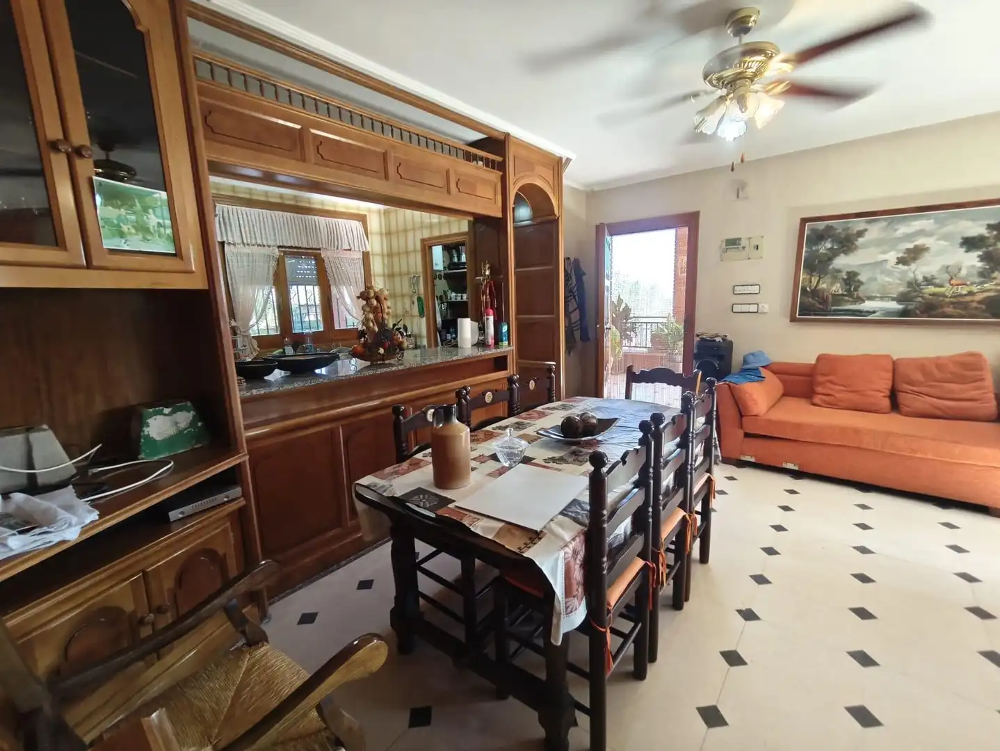 Dining room of Country homes for sale in Sax  with Private garden, Storage room and Swimming Pool