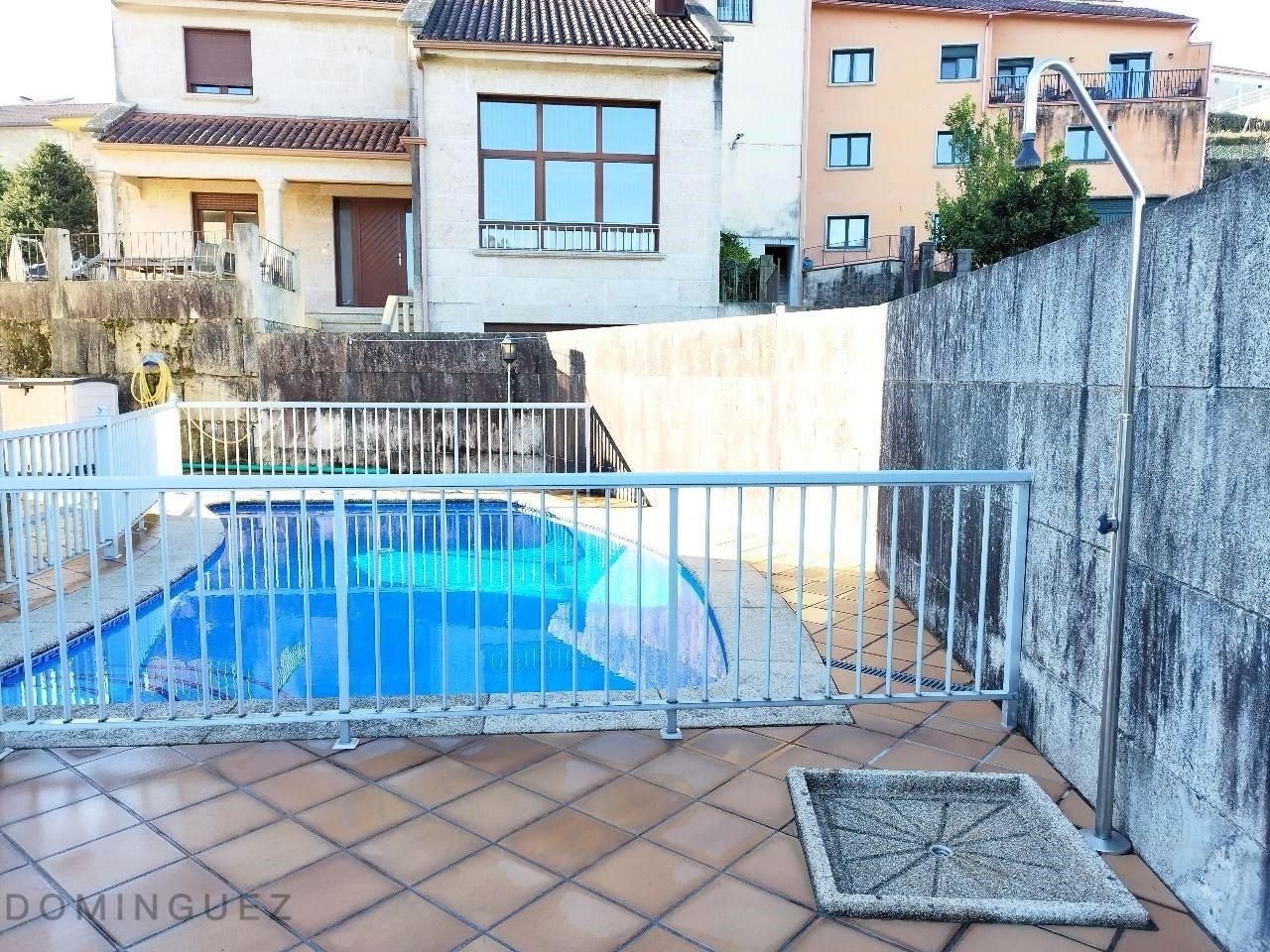 Swimming pool of House or chalet for sale in Campo Lameiro  with Heating, Private garden and Parquet flooring