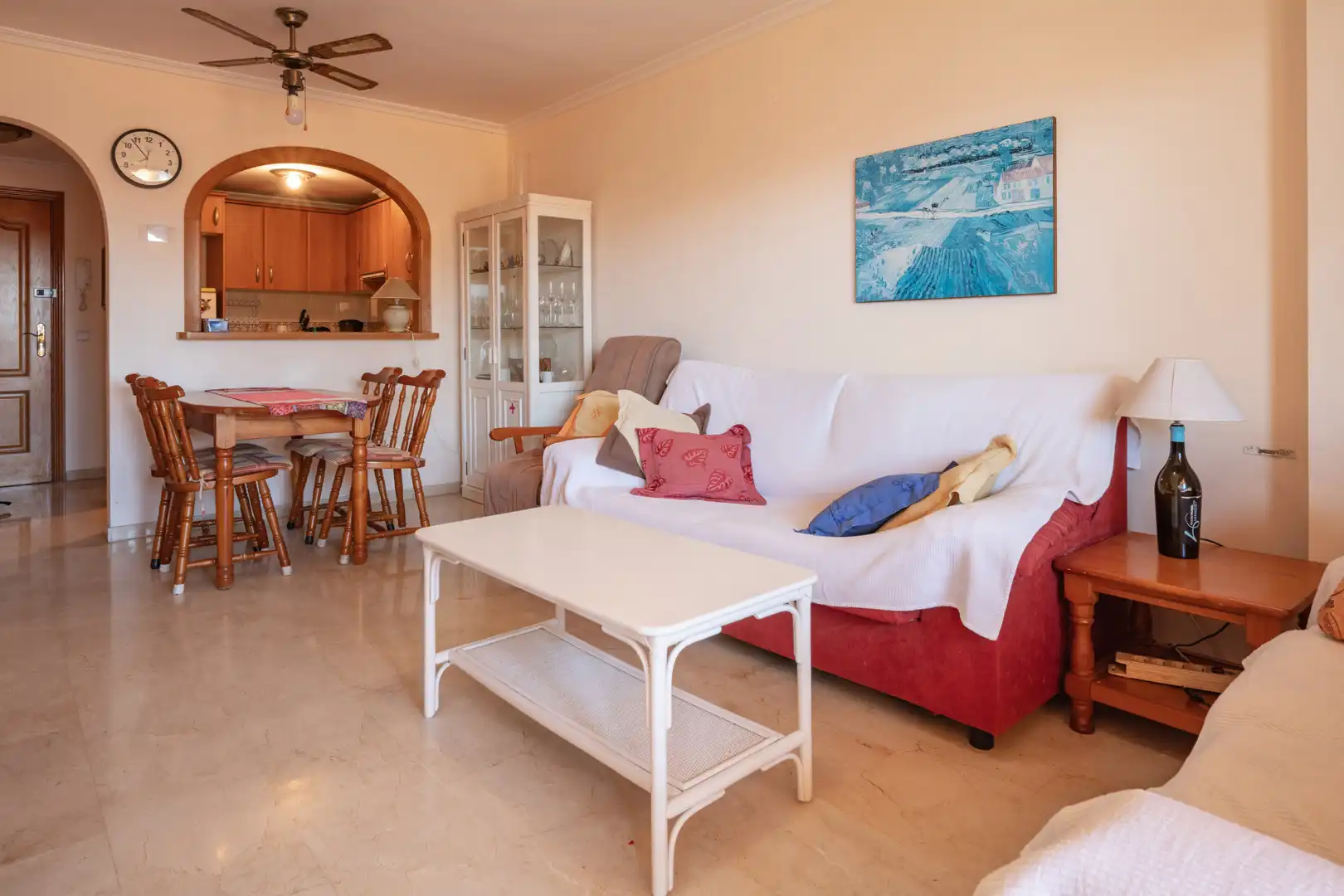 Living room of Apartments for sale in Jávea / Xàbia  with Air Conditioner, Terrace and Swimming Pool