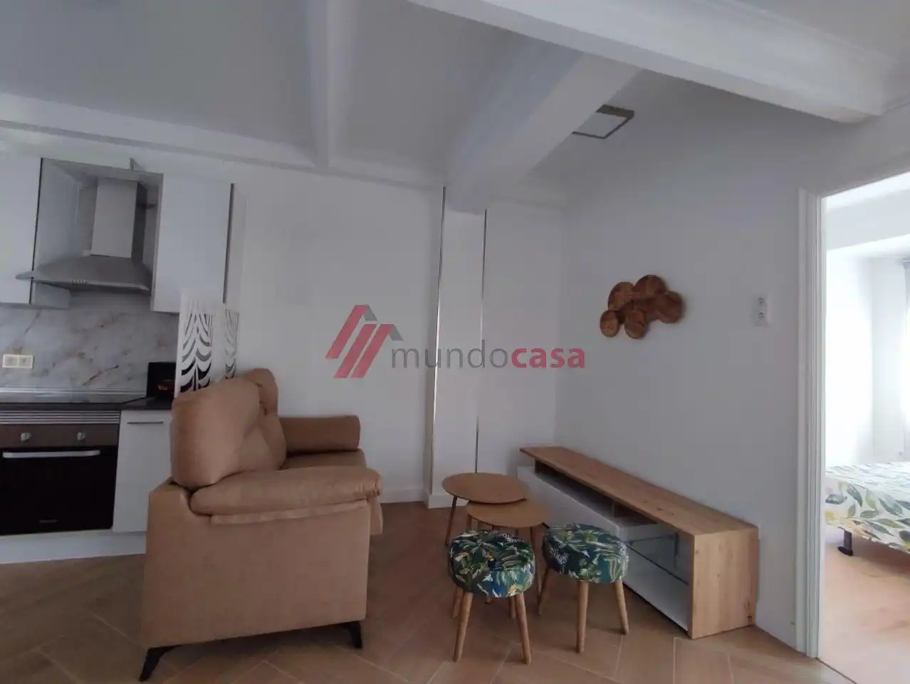 Wohnzimmer von Wohnung zur Miete in Narón mit Heizung und Möbliert