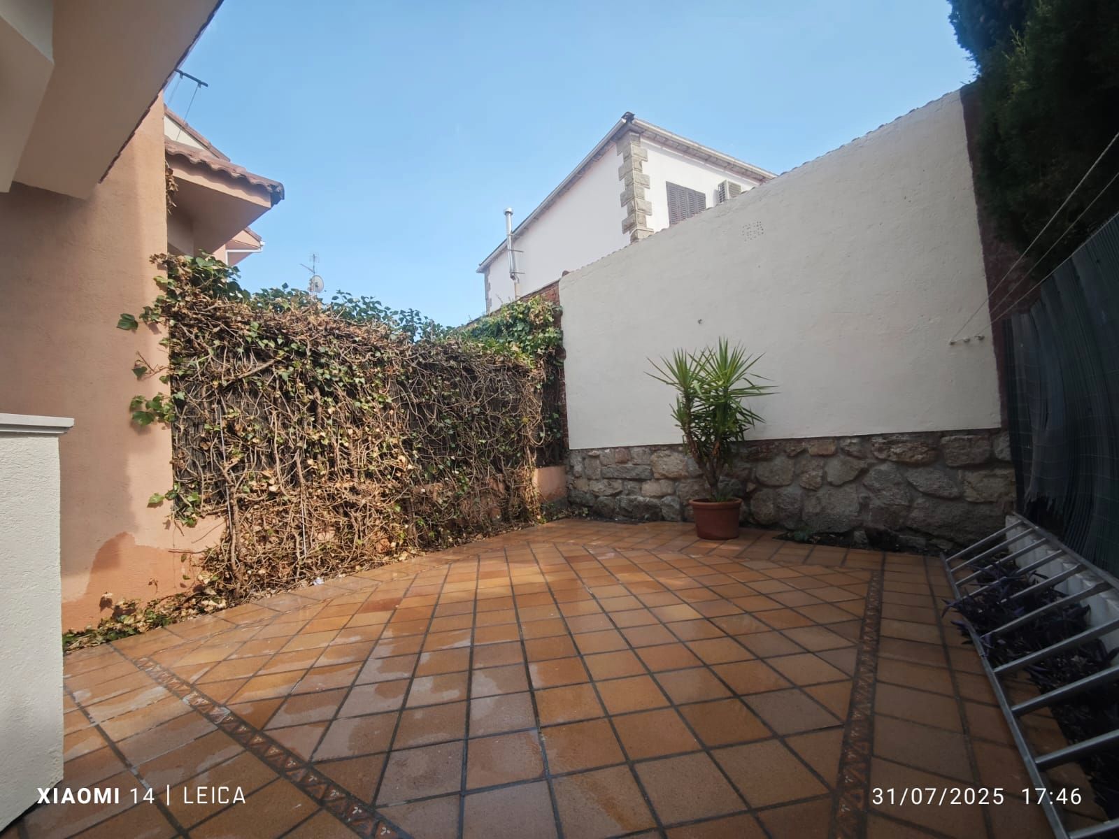 Jardín de Casa adosada de alquiler en Valdemorillo con Calefacción, Horno y Lavadora