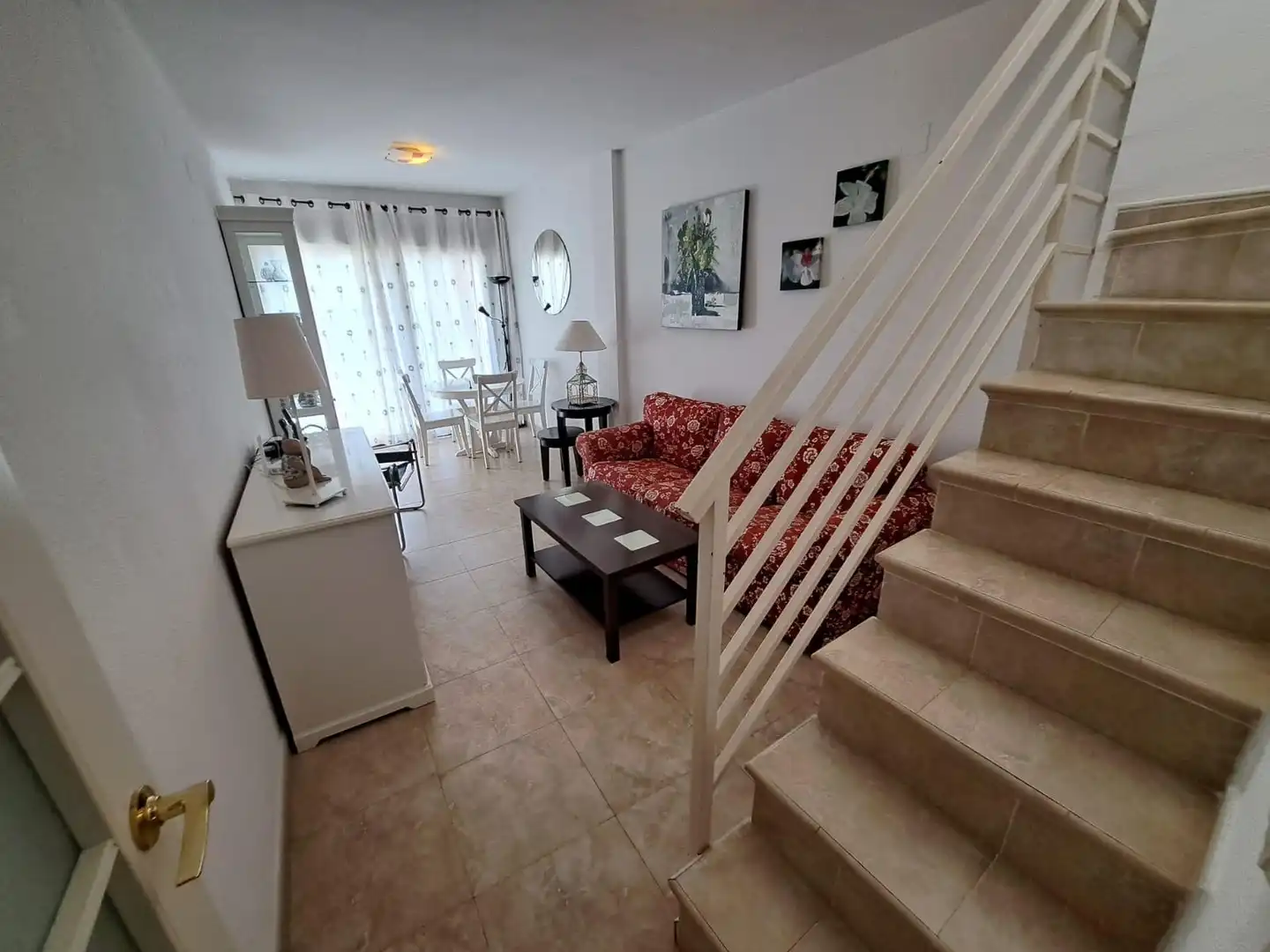 Living room of Attic for sale in L'Alfàs del Pi  with Terrace, Swimming Pool and Furnished