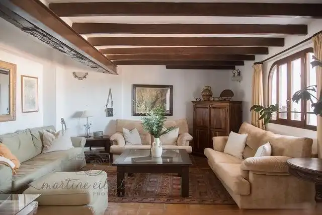 Sala d'estar de Finca rústica en venda en Polop amb Traster