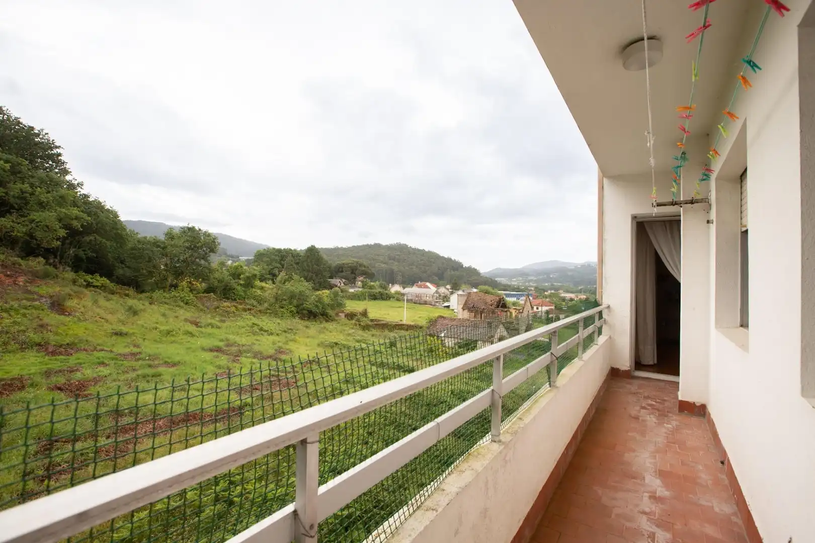 Terraza de Piso en venta en Pontevedra Capital  con Parquet, Trastero y Balcón