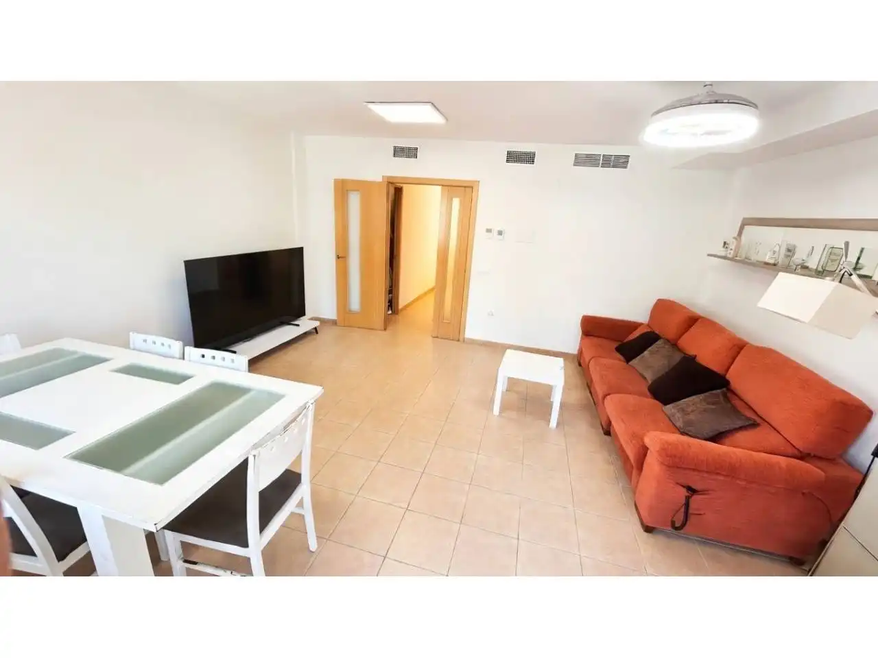 Sala de estar de Casa o chalet de alquiler en San Jorge / Sant Jordi con Aire acondicionado, Calefacción y Terraza