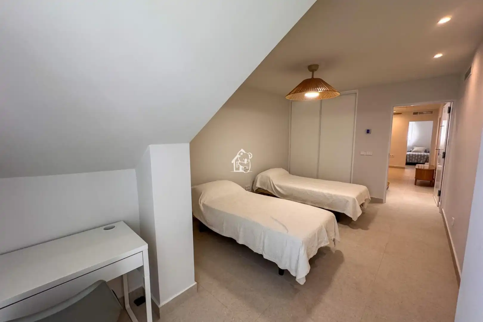 Schlafzimmer von Einfamilien-Reihenhaus zur Miete in Orihuela mit Klimaanlage, Terrasse und Abstellraum